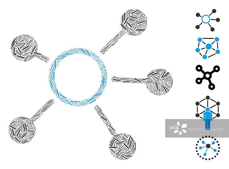 舱口镶嵌连接图标图片素材