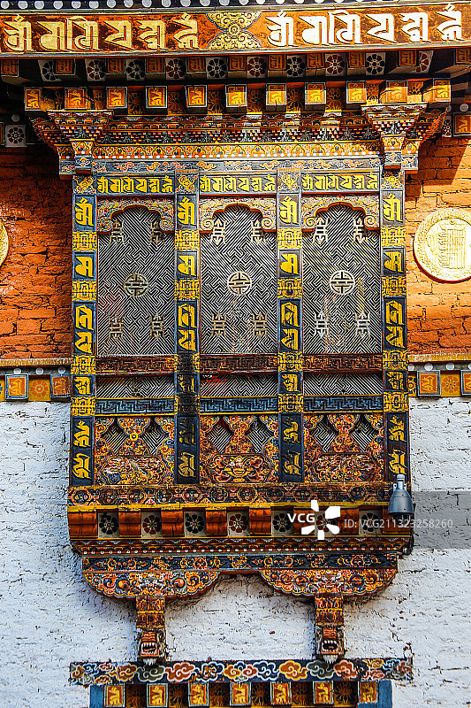 不丹地标普纳卡宗建筑图片素材