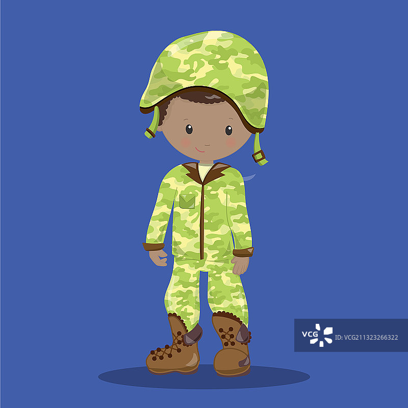 阵亡将士纪念日男孩深色03图片素材