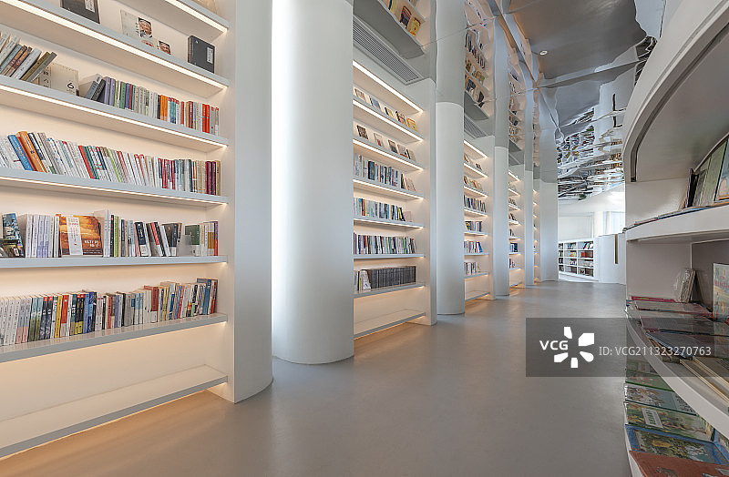 现代书吧图片素材