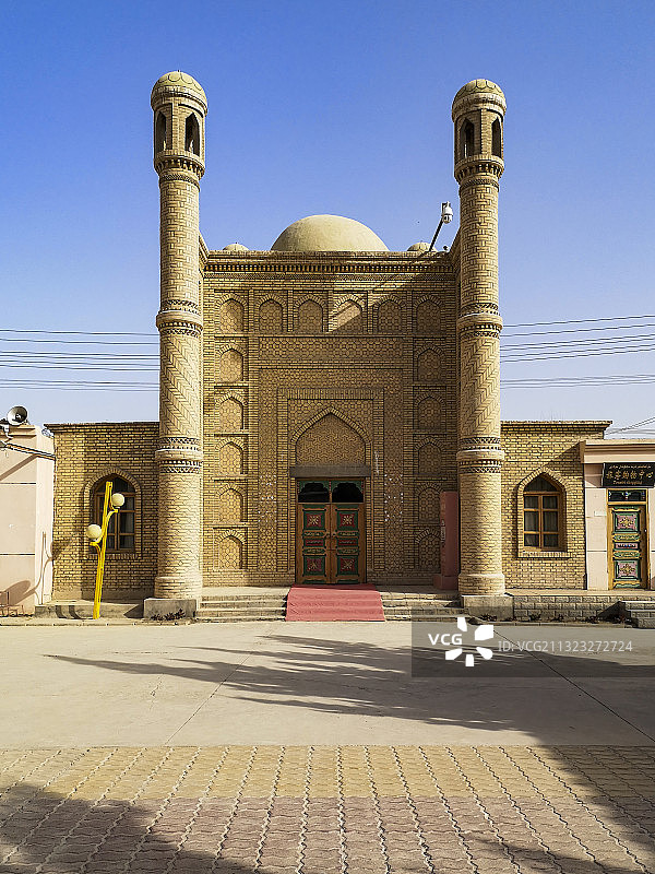 新疆阿克苏库车王府图片素材