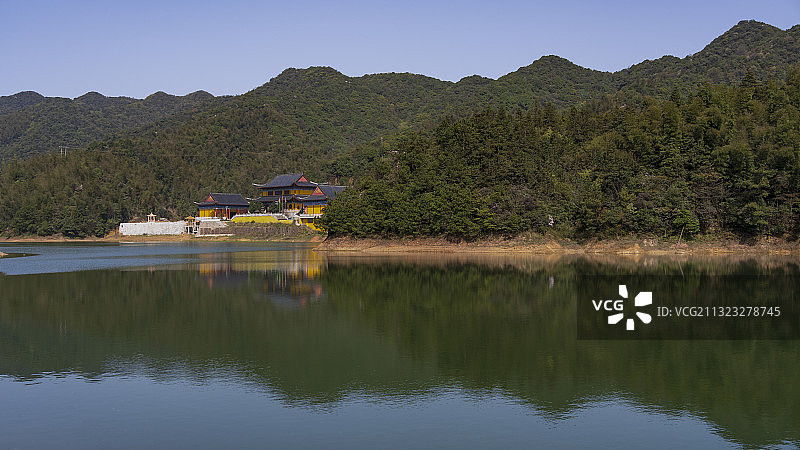 道吾山：天湖图片素材