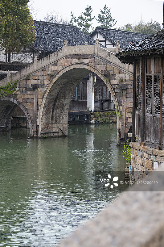 乌镇小拱桥图片素材