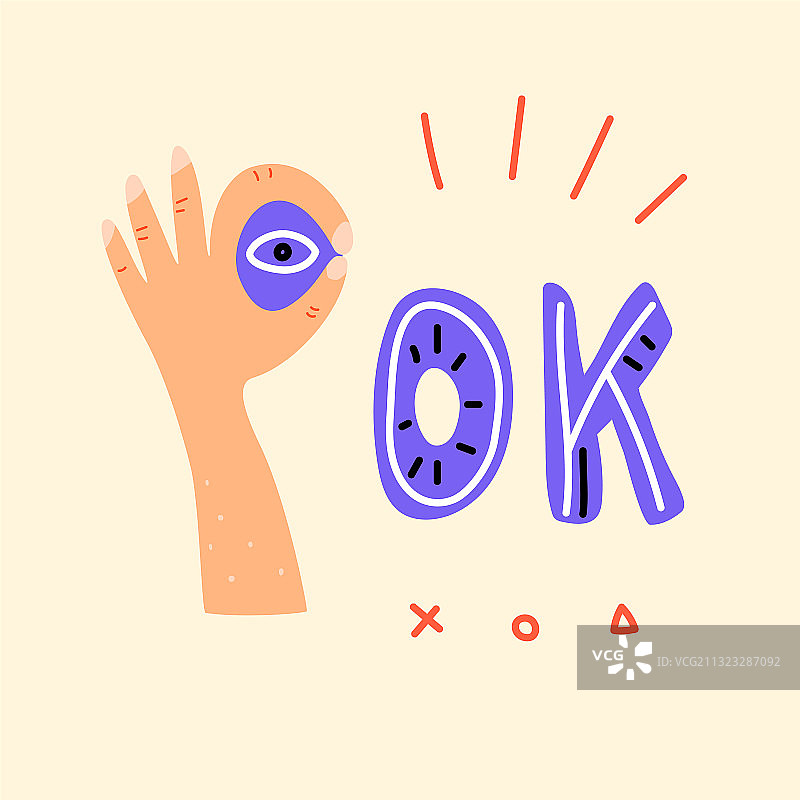 OK手势图片素材