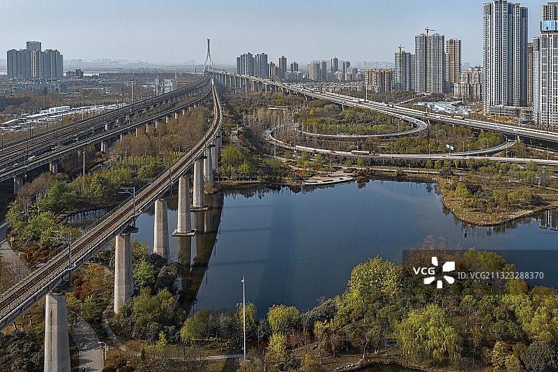 戴家湖公园 武汉图片素材