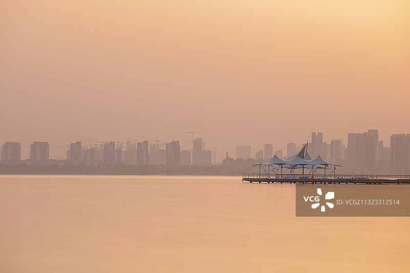 苏州独墅湖图片素材