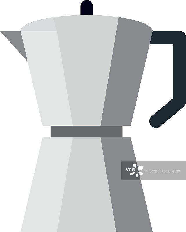 摩卡壶独立设计图片素材
