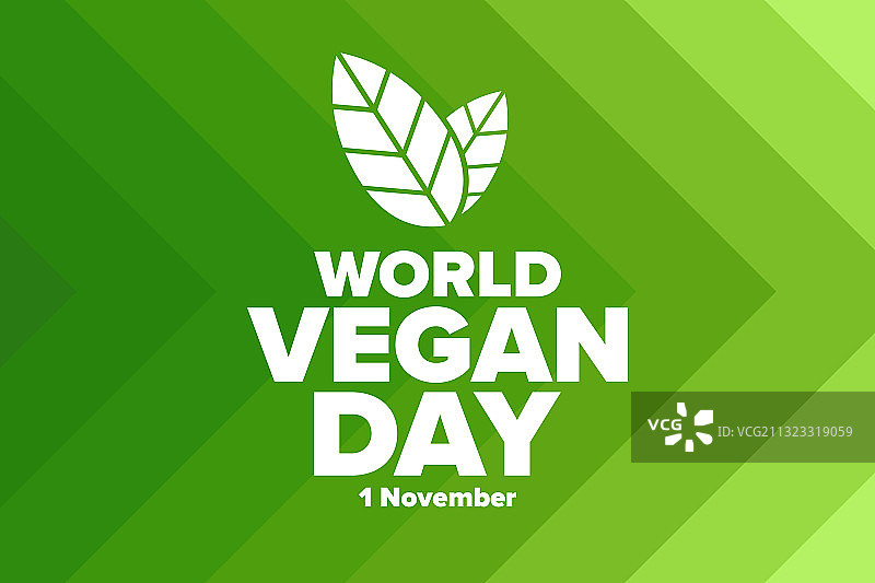 世界纯素食日11月节日概念图片素材