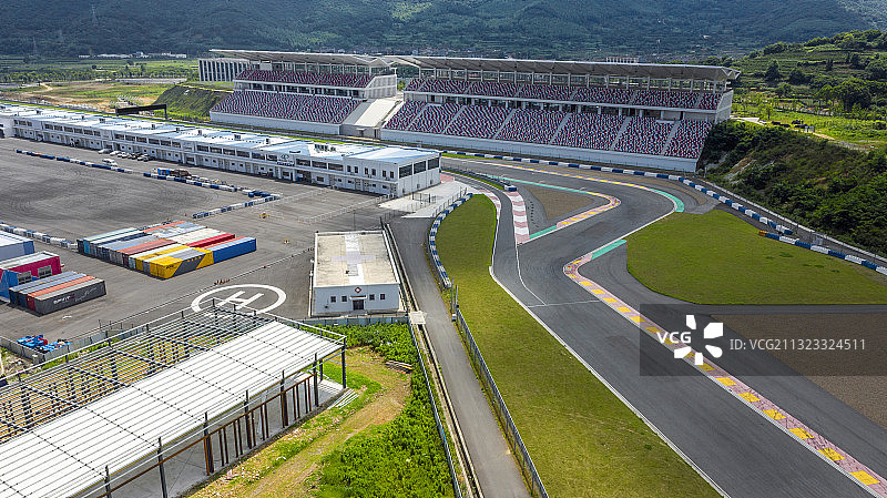 宁波国际赛道图片素材