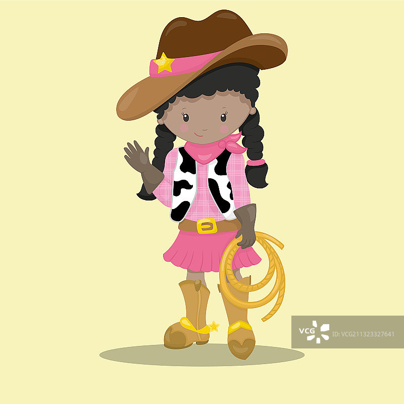 狂野西部女牛仔图片素材