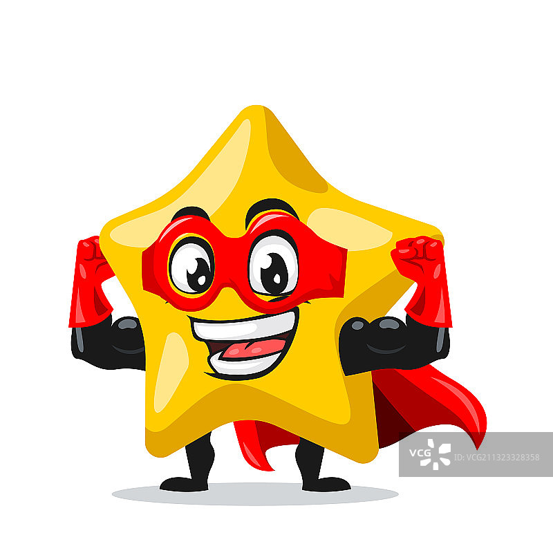 星星吉祥物或卡通形象图片素材