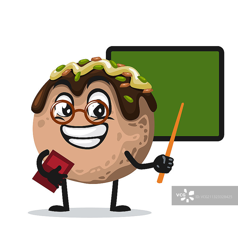 章鱼烧吉祥物或人物图片素材