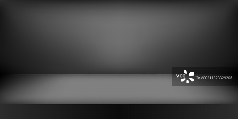 空黑色工作室房间背景产品图片素材