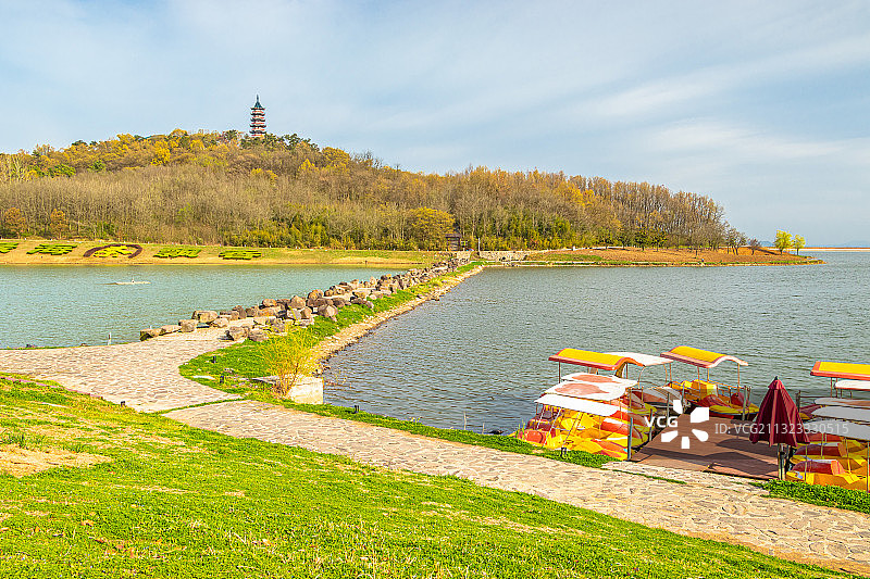 中国南京六合区平山森林公园图片素材