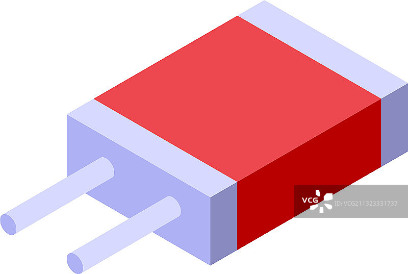 互联网电容器2.5D图标图片素材