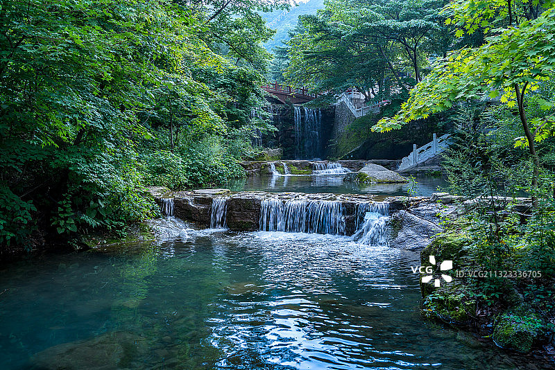 辽宁省丹东市凤城市凤凰山风景区丹泉景区仙人湖图片素材