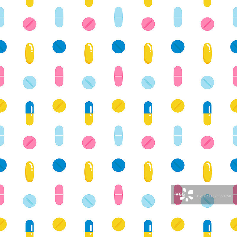 彩色药丸维生素药物图案图片素材