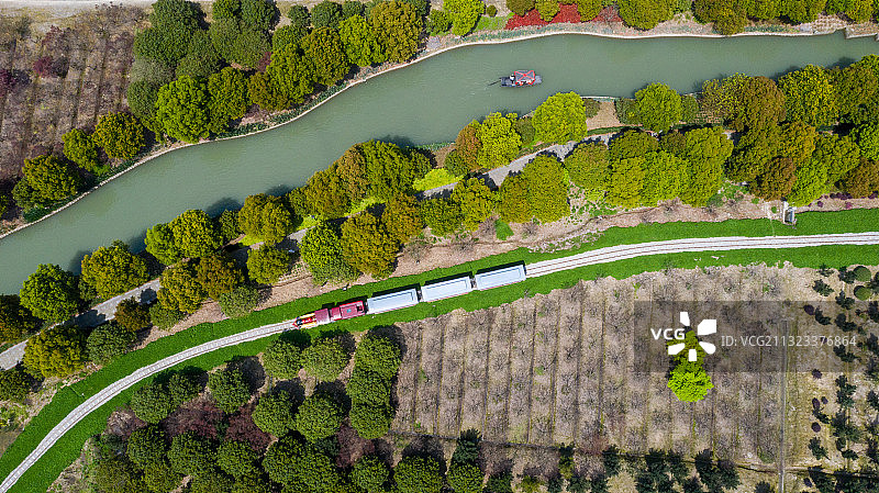 滕头村图片素材