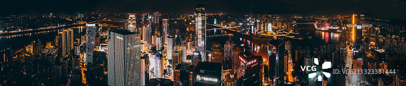 山城重庆夜景全景图图片素材