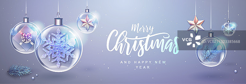 圣诞快乐，恭贺新禧图片素材