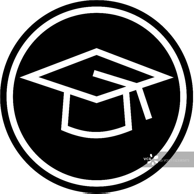 教育建筑标志字形图标图片素材