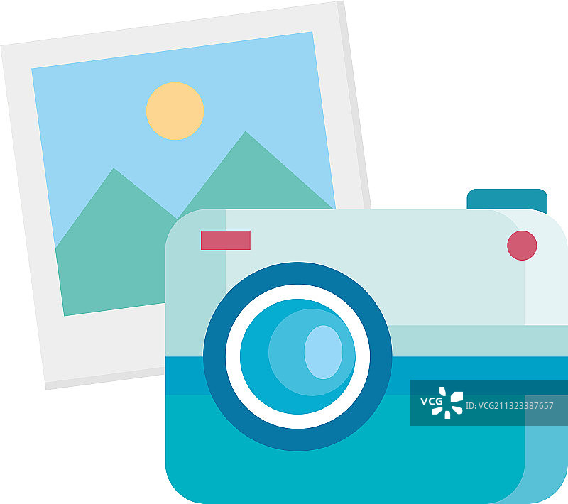 相机设备图标和图片设计图片素材
