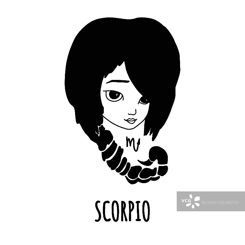天蝎座图片素材