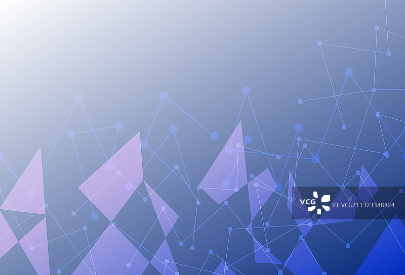 具有连接的抽象技术创新图片素材