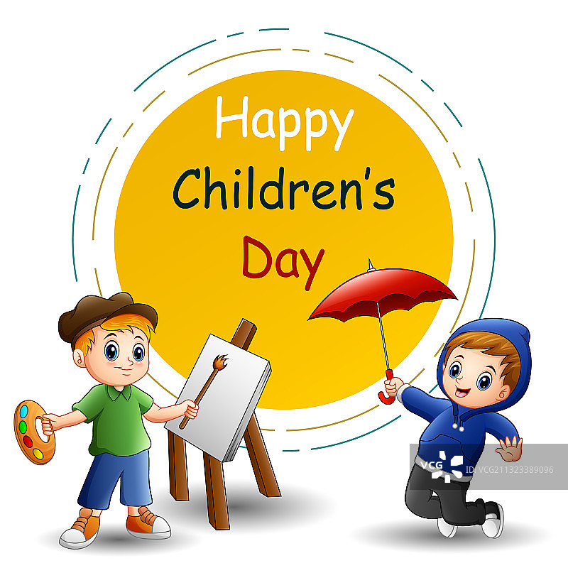国际儿童节快乐图片素材