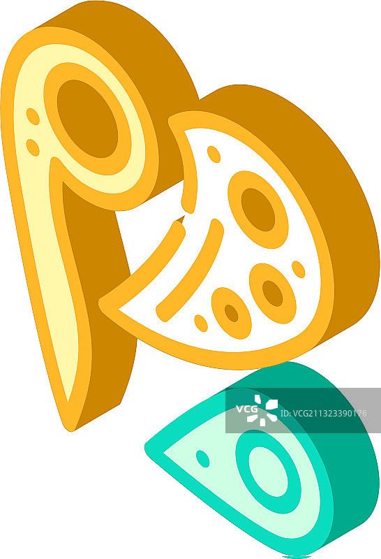 2.5D图案集等距图标符号图片素材