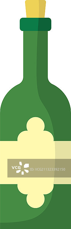 红酒瓶图标设计图片素材