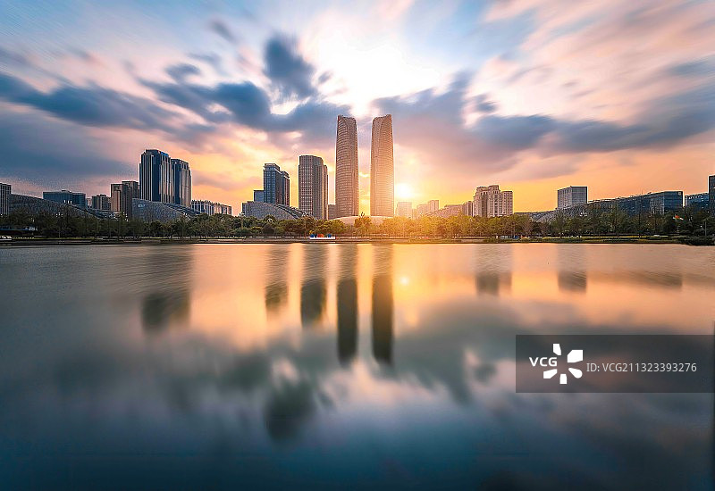 成都金融城图片素材