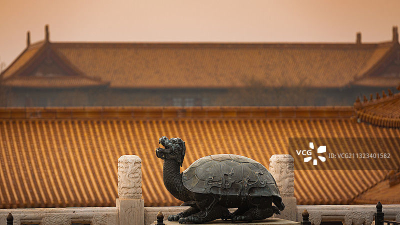 太和殿前图片素材