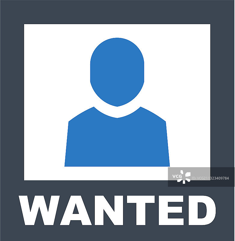 犯罪通缉图标图片素材