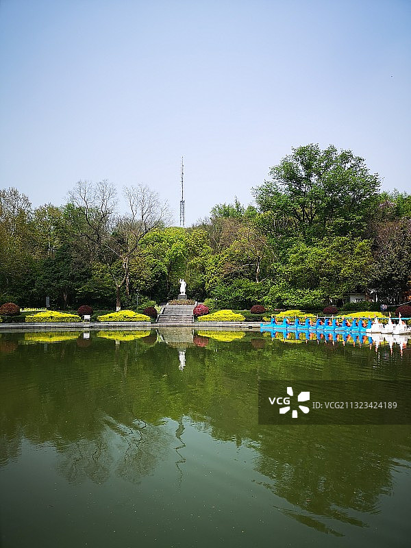 芜湖赭山公园图片素材