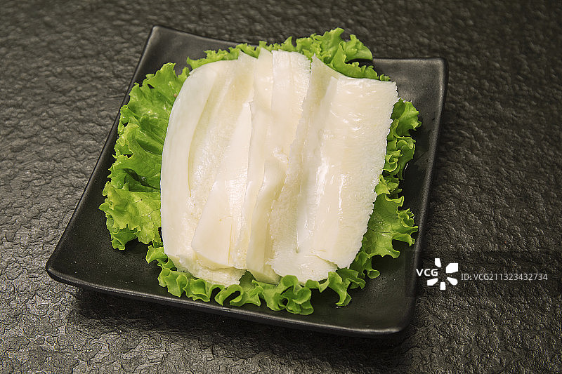 一盘黄喉图片素材