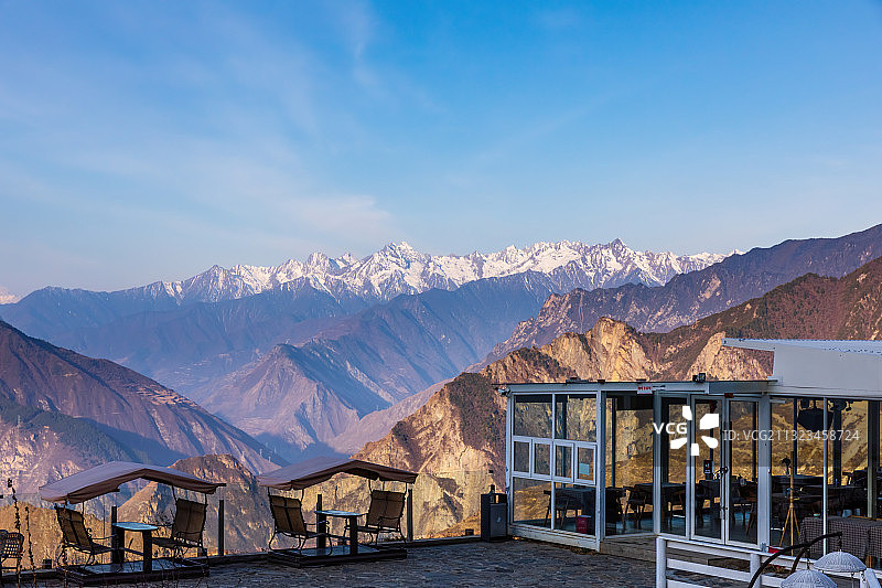 四川理县，浮云牧场，自然风光图片素材