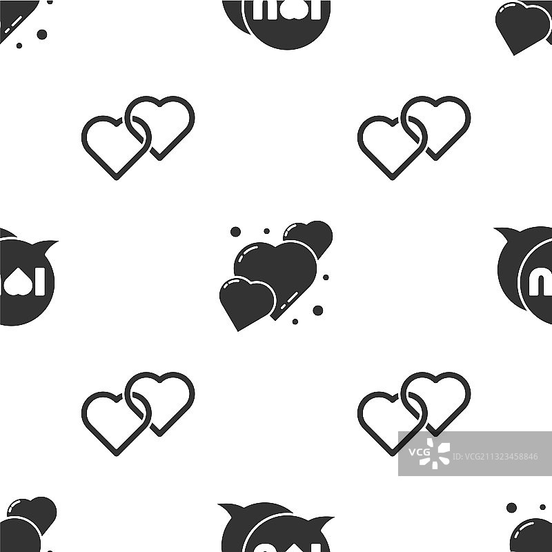 我爱你心形双手语音气泡图片素材