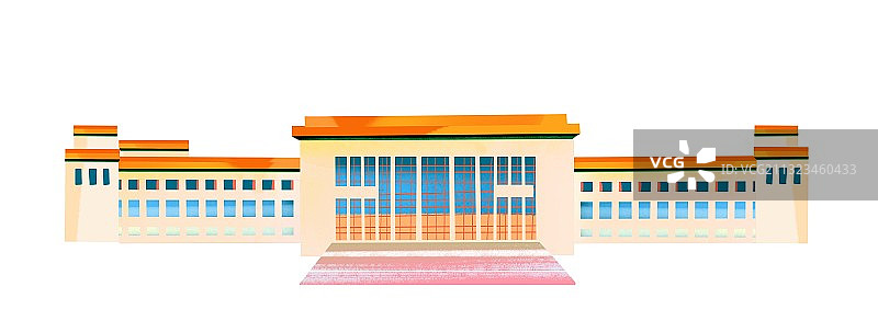 北京建筑 北京人民大会堂图片素材