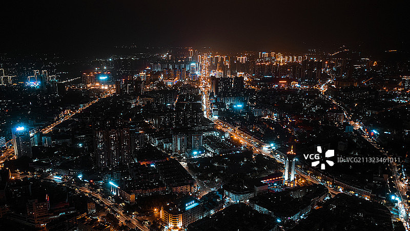玉林市夜景图片素材