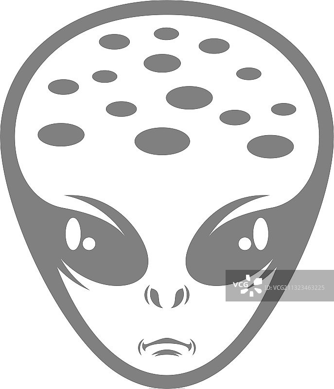 外星人Logo设计模板图片素材