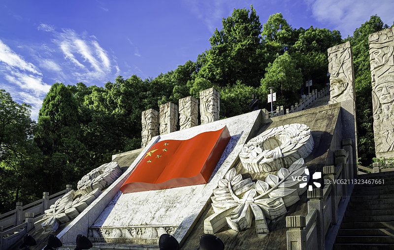 台州解放一江山岛烈士陵园图片素材