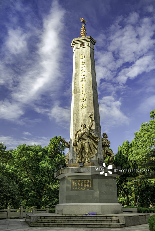 台州解放一江山岛烈士陵园图片素材