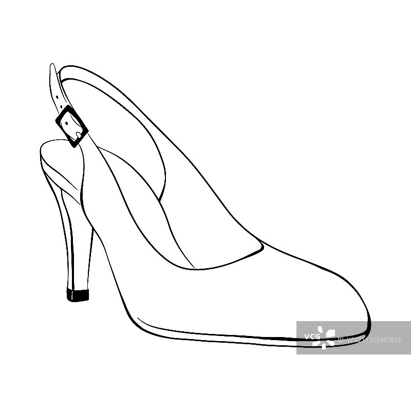 高跟鞋图片素材