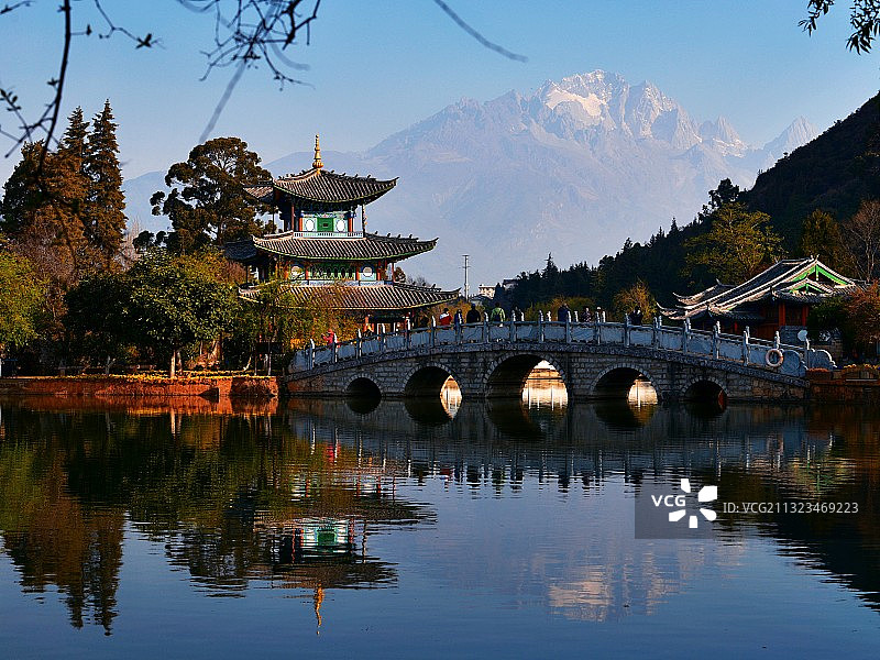 丽江古城黑龙潭公园（4）图片素材