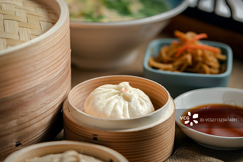 天津三绝狗不理包子图片素材