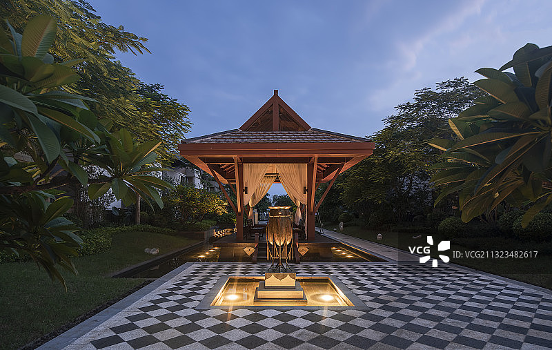 酒店温泉图片素材