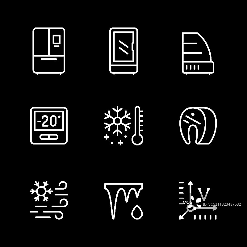 冰箱图标图片素材