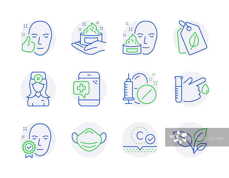 医疗保健图标集（含血液图标）图片素材