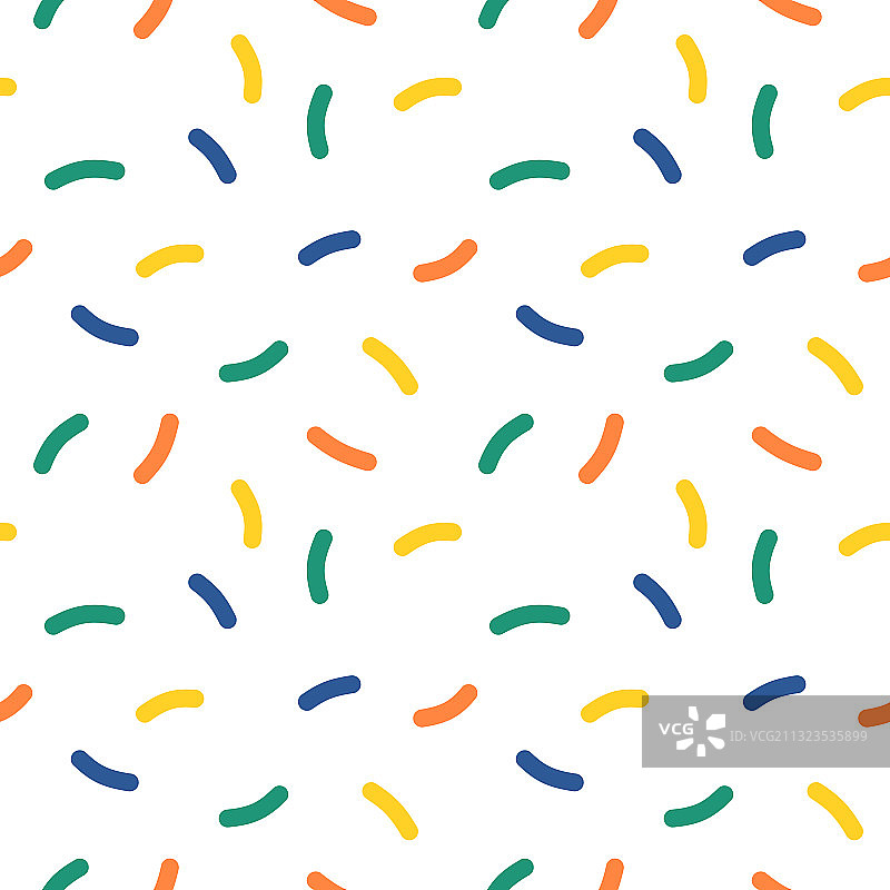 彩色纸屑无缝图案图片素材